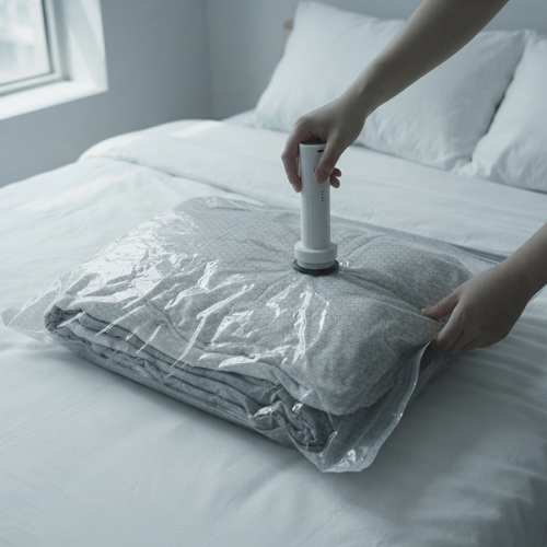 Travel Vacuum Storage Bags — 15-pack