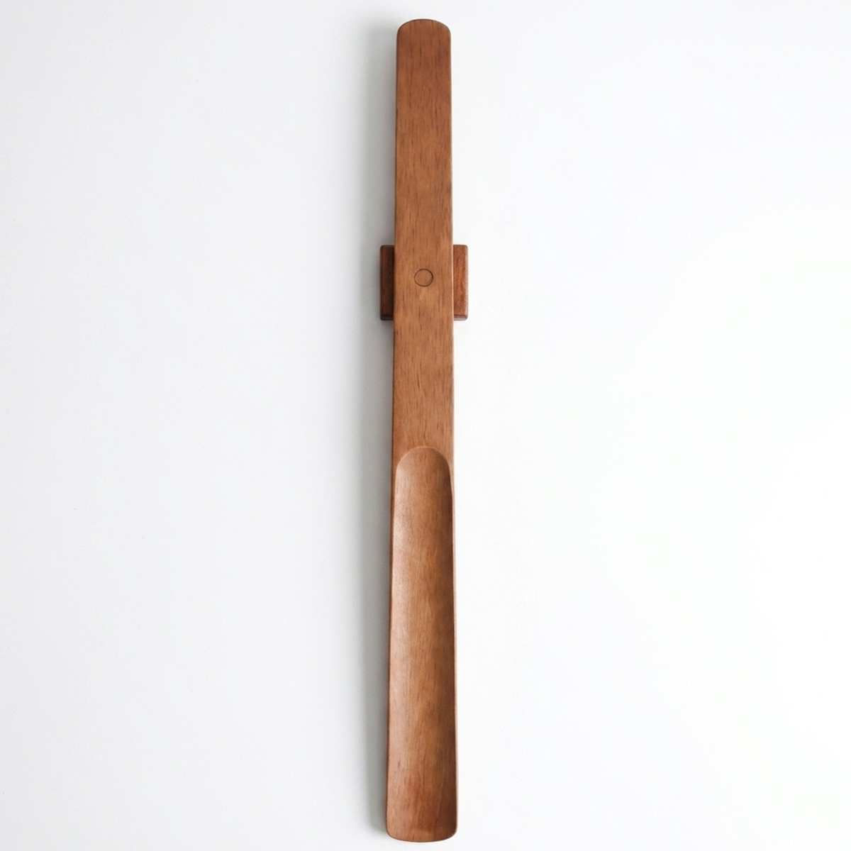Wooden Shoe Horn with Long Handle